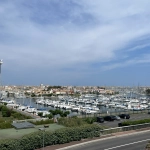 Appartement lumineux avec vue port au Cap d'Agde - 35 m² avec parking et piscine