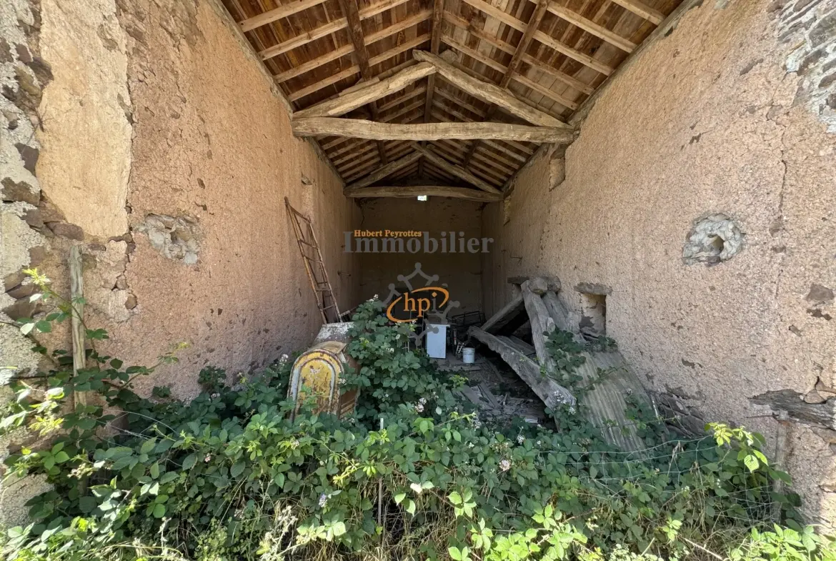 Grange en pierre à vendre à Belmont-sur-Rance, 811 m² de terrain - Idéal stockage ou rénovation 