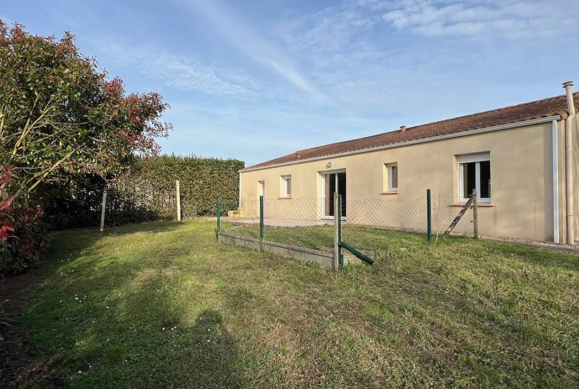 Charmante maison de plain-pied à proximité de Saint Jean d'Hermine - 92 m² 