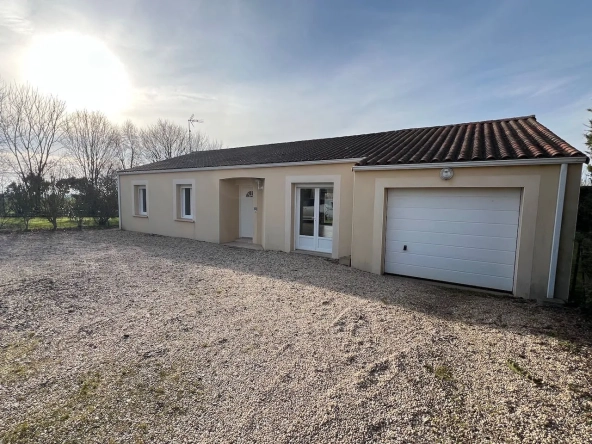 Charmante maison de plain-pied à proximité de Saint Jean d'Hermine - 92 m²