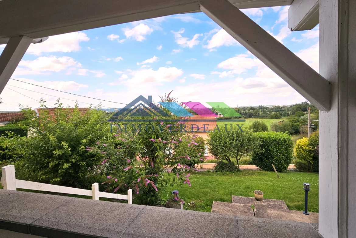 Maison de 140m² à proximité de Nancy avec 4 chambres et garage 