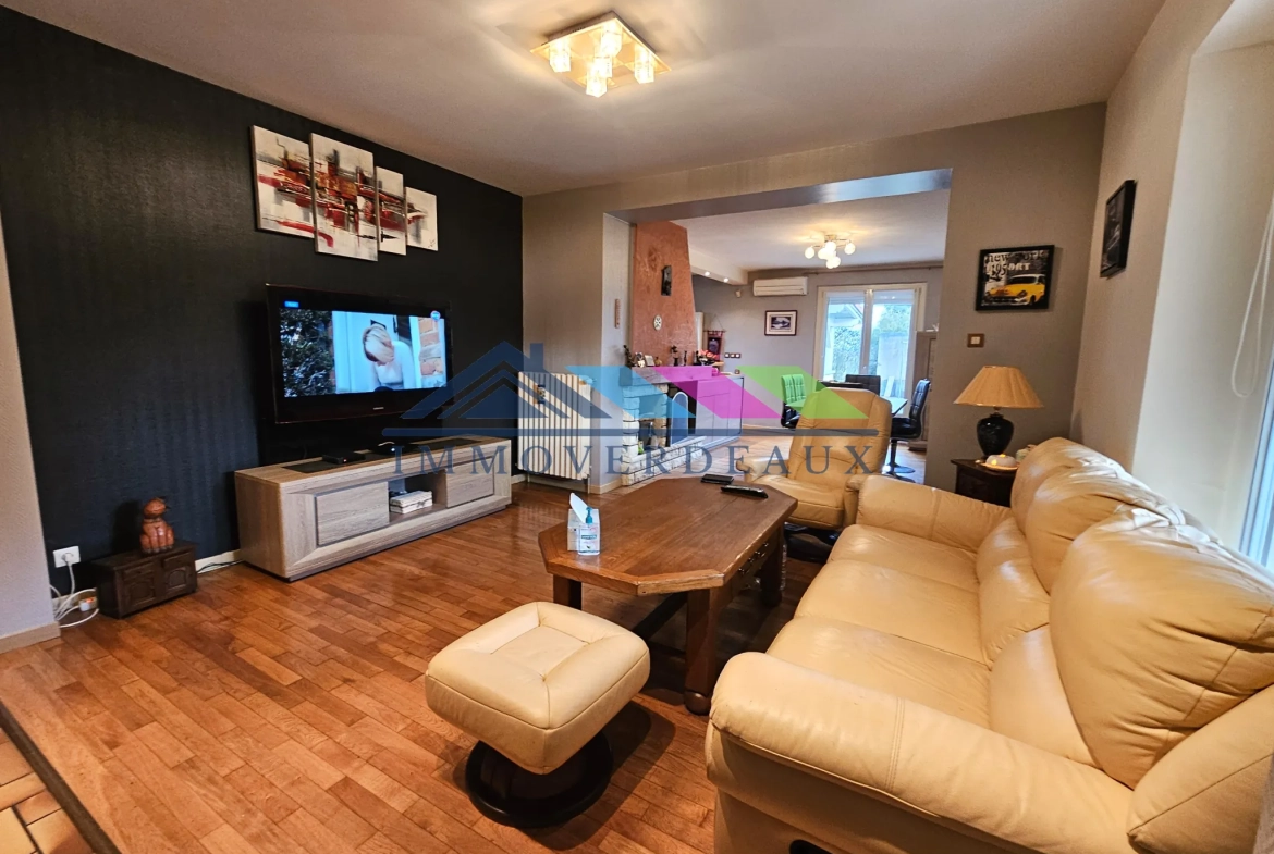 Maison de 140m² à proximité de Nancy avec 4 chambres et garage 