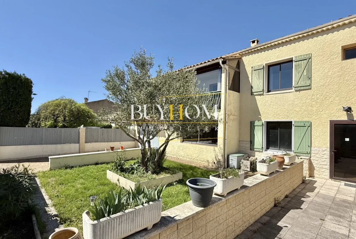 Superbe maison de 137 m² à Cavaillon avec garage et jardin exposé sud 