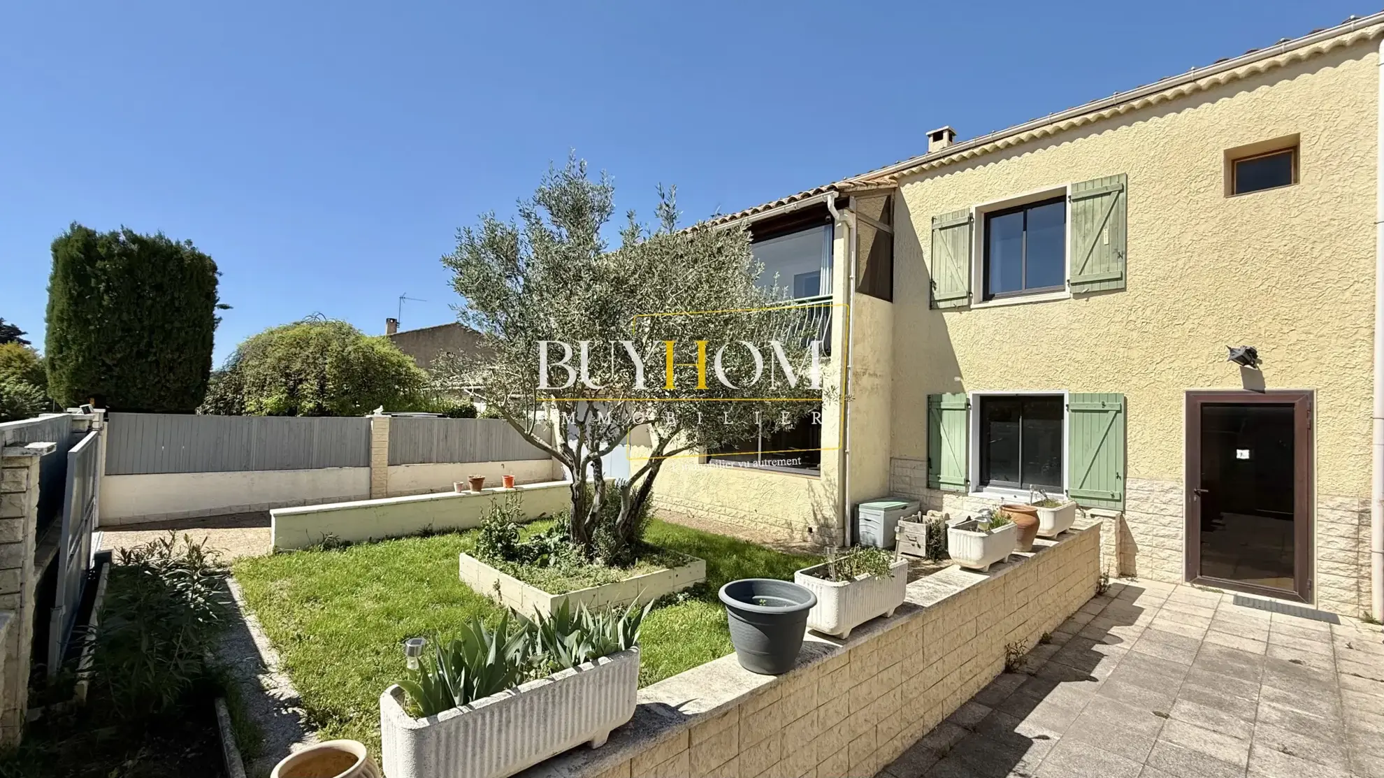 Superbe maison de 137 m² à Cavaillon avec garage et jardin exposé sud 