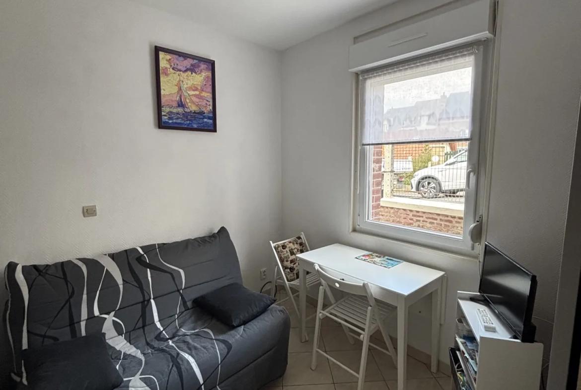 Studio en rez-de-jardin à Ault proche plage d'Onival - Idéal résidence secondaire 