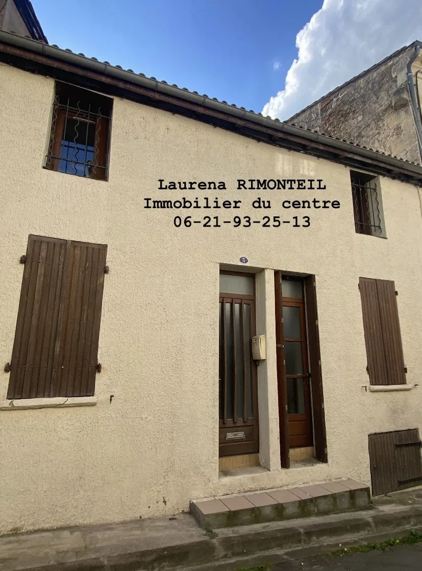 Maison de ville à La Reole de 100 m² avec cour, idéal pour investissement 