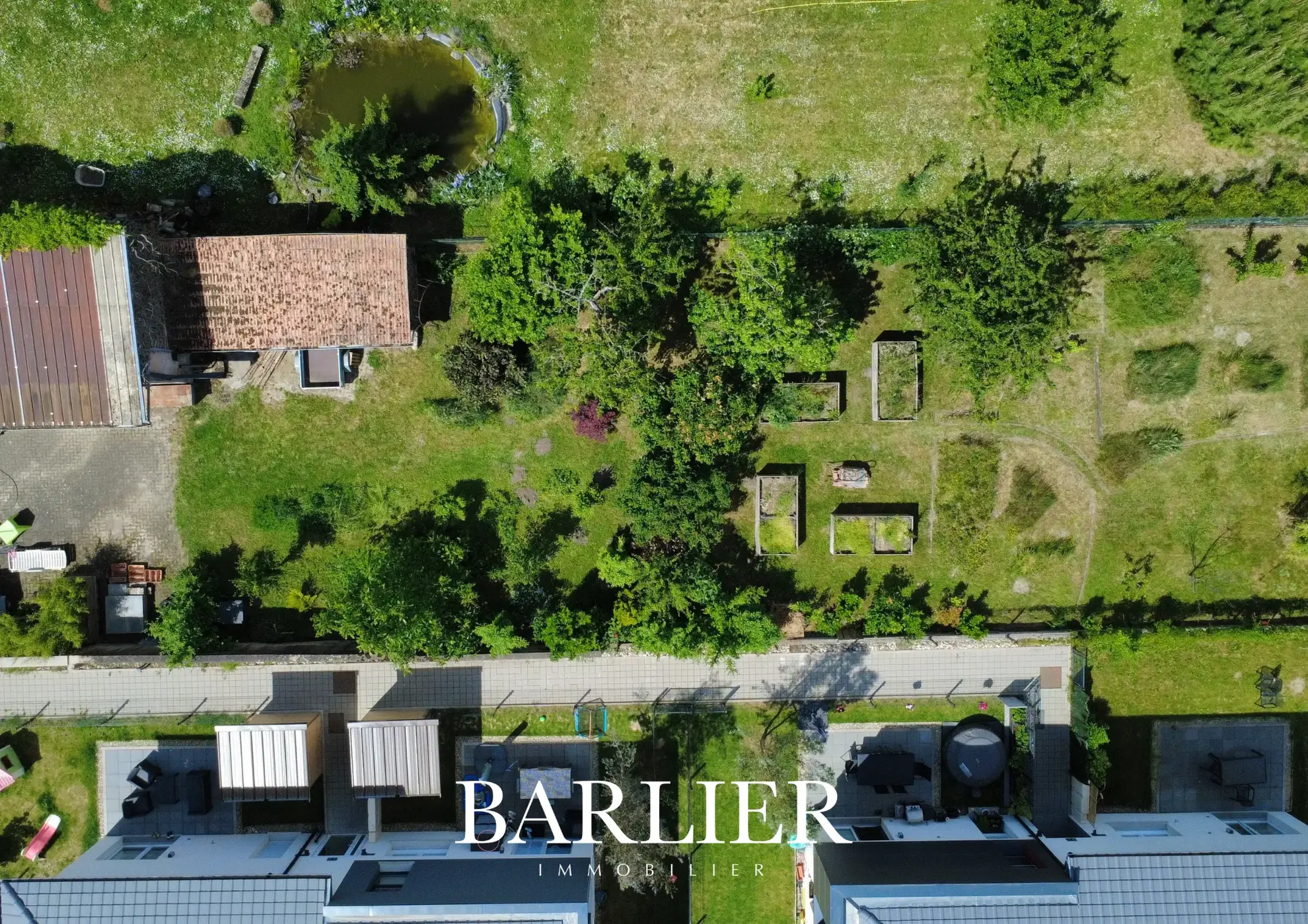 Terrains à vendre à Geispolsheim Gare : terrain constructible en retrait de la rue 