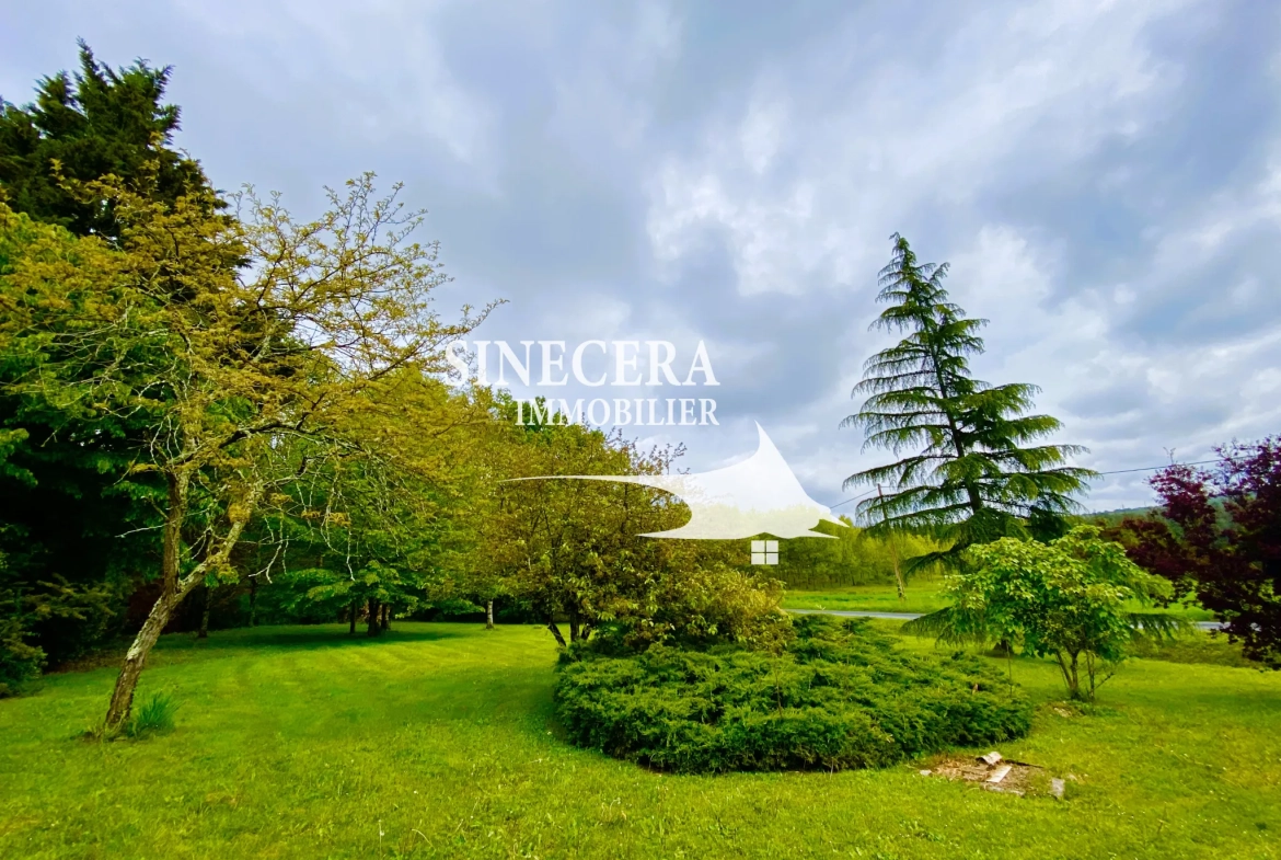 Maison de campagne de 110 m² à Thénac près de Sigoulès, vue vignobles 