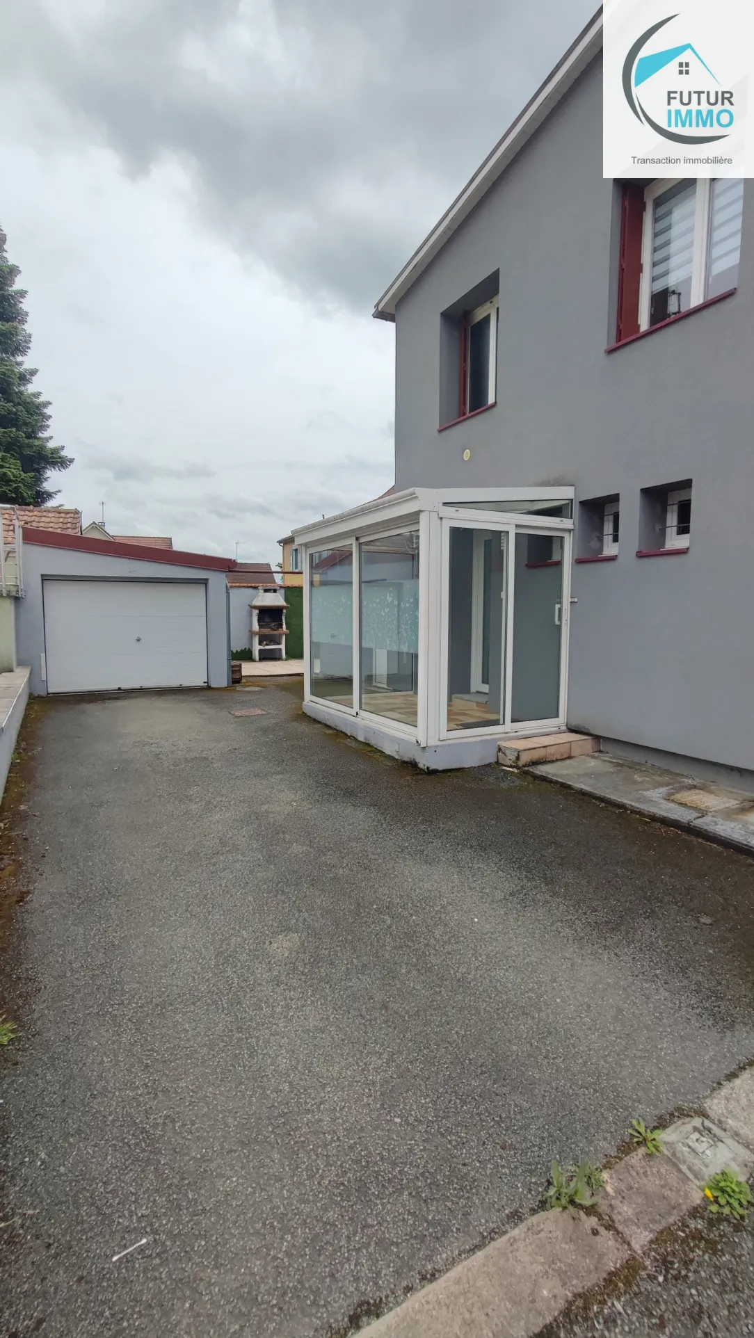 Maison mitoyenne 73m² à Sainte-Suzanne, proche Montbéliard 