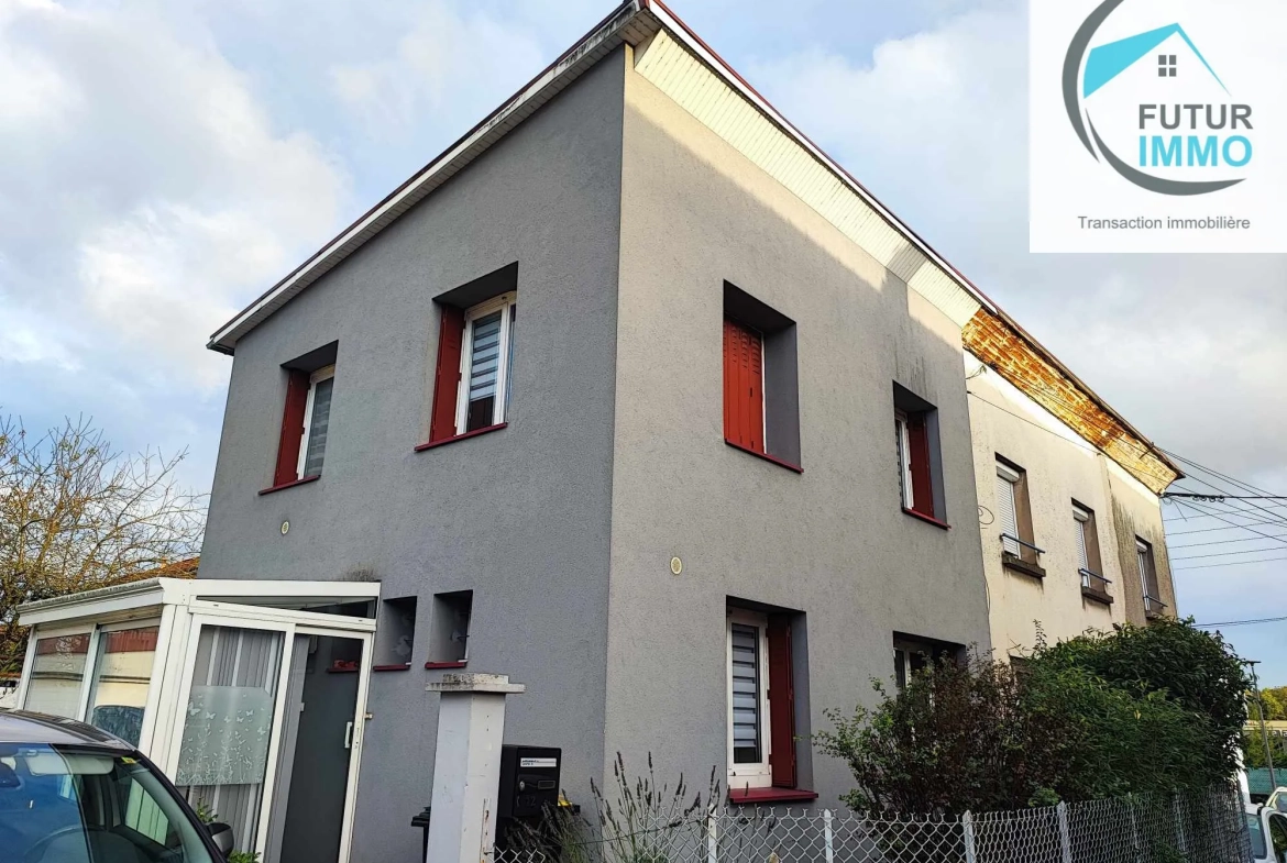 Maison mitoyenne 73m² à Sainte-Suzanne, proche Montbéliard 