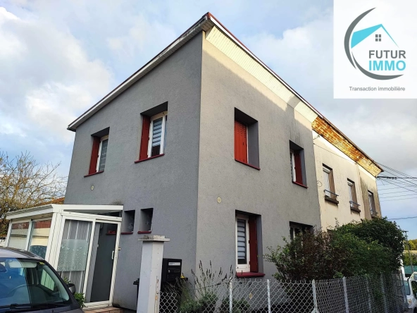 Maison mitoyenne 73m² à Sainte-Suzanne, proche Montbéliard