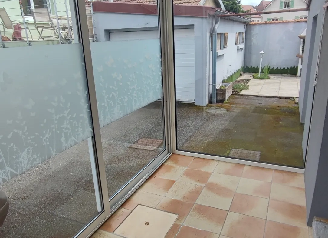 Maison mitoyenne 73m² à Sainte-Suzanne, proche Montbéliard 