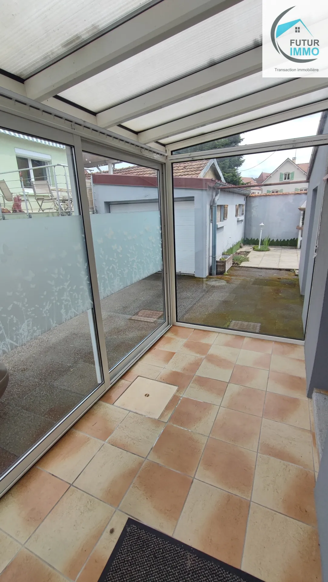 Maison mitoyenne 73m² à Sainte-Suzanne, proche Montbéliard 