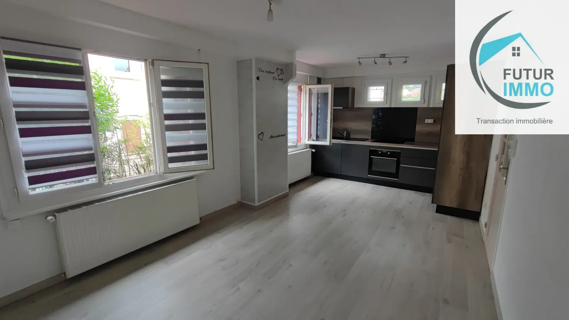 Maison mitoyenne 73m² à Sainte-Suzanne, proche Montbéliard 