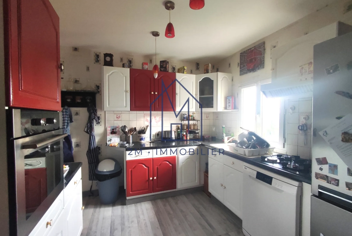 Maison atypique avec petite vue mer à Le Tréport – 4 chambres et terrain de 903 m² 