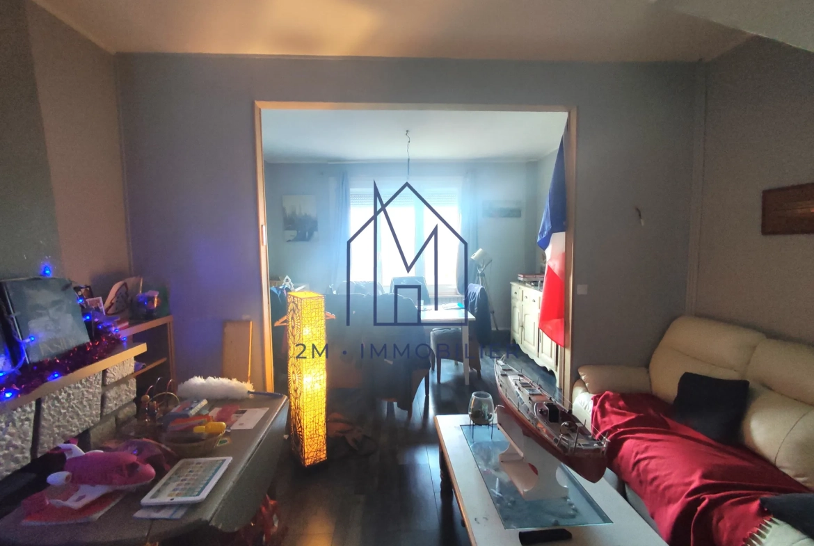 Maison atypique avec petite vue mer à Le Tréport – 4 chambres et terrain de 903 m² 