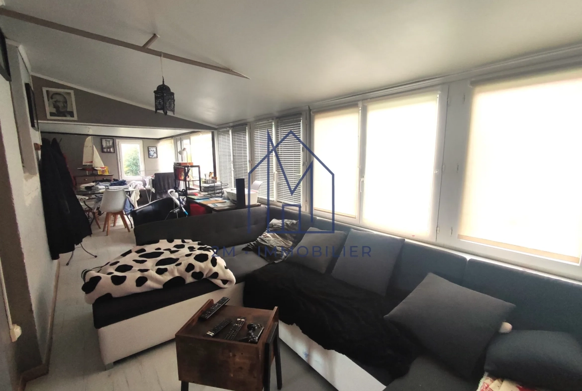 Maison atypique avec petite vue mer à Le Tréport – 4 chambres et terrain de 903 m² 