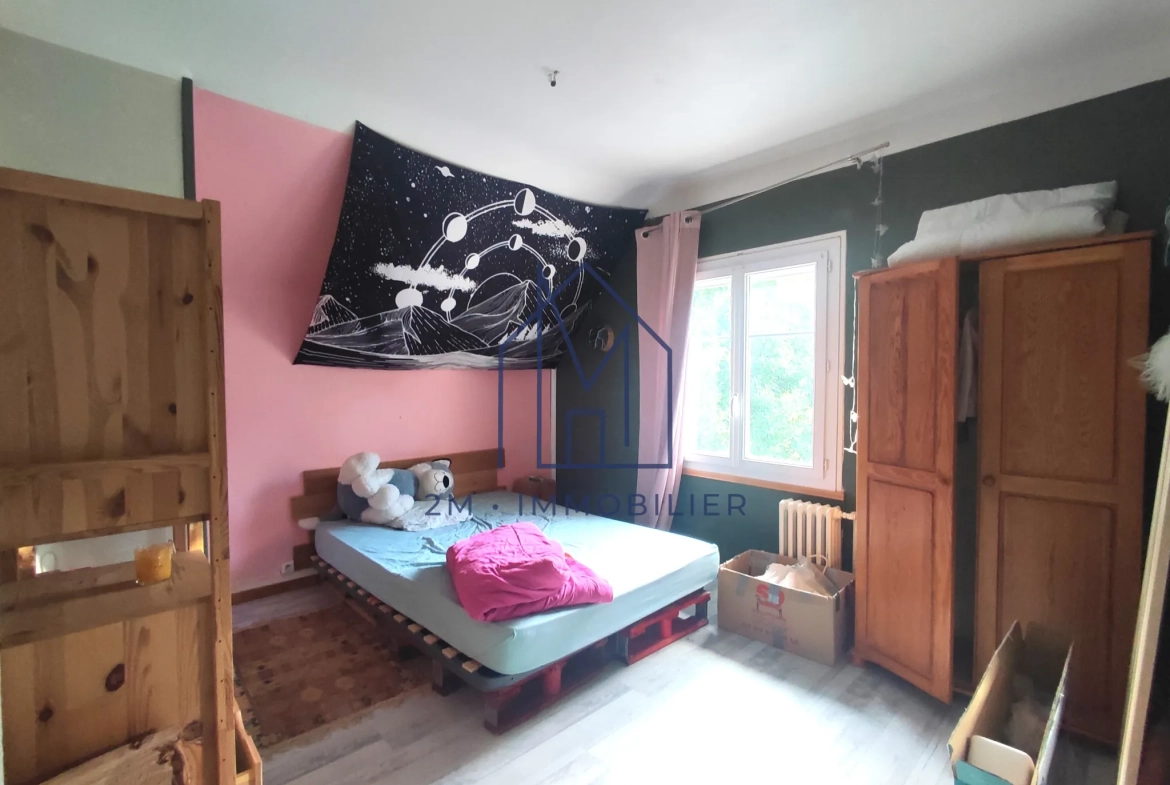 Maison atypique avec petite vue mer à Le Tréport – 4 chambres et terrain de 903 m² 