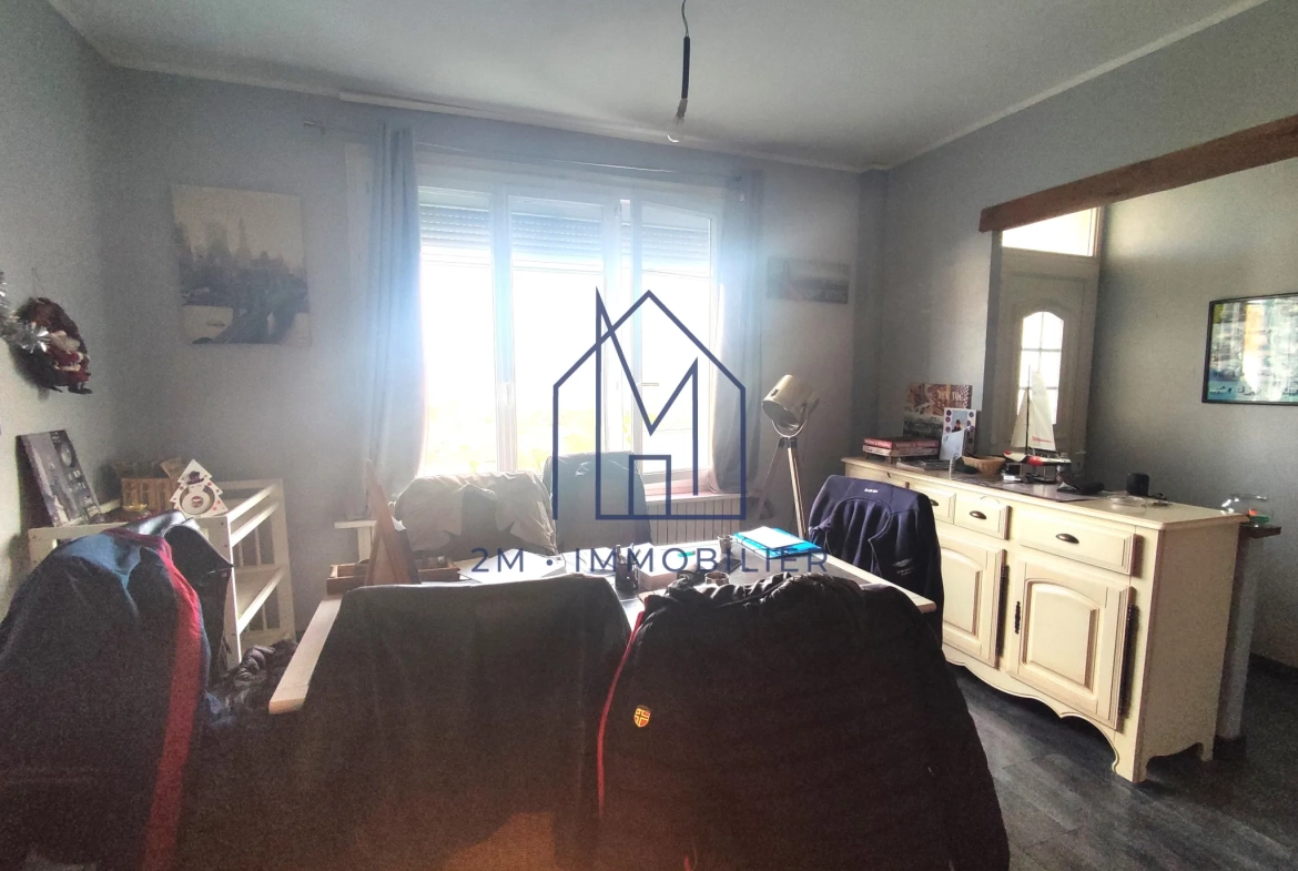 Maison atypique avec petite vue mer à Le Tréport – 4 chambres et terrain de 903 m² 