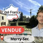 Superbe maison de 2 chambres avec grand jardin à proximité d'Auxerre