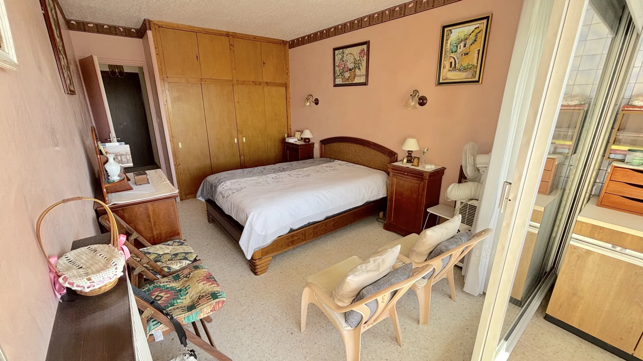 Appartement 2 pièces avec loggia sud vue mer à Carnon-Plage 