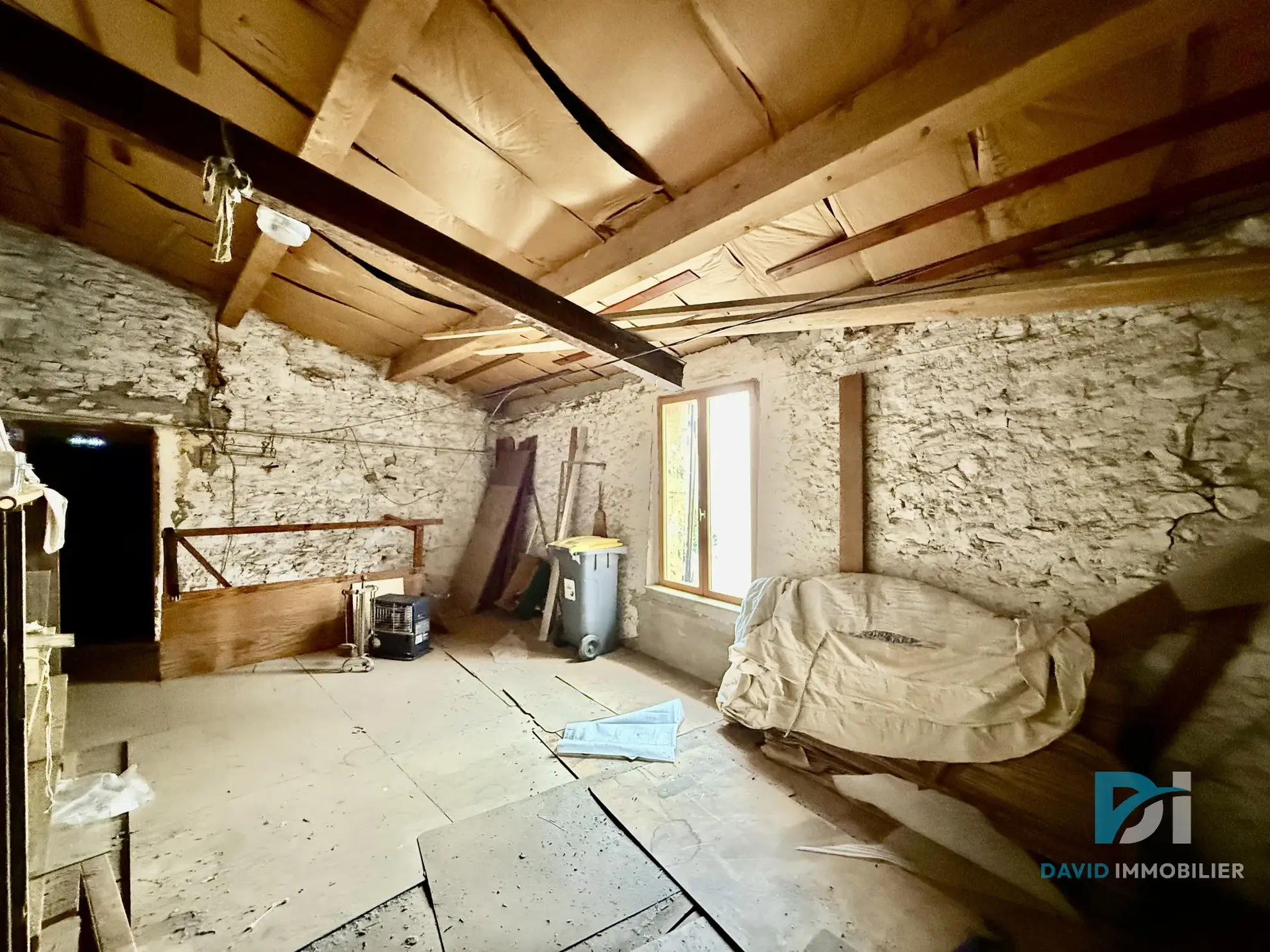 Maison de village lumineuse avec garage à Florensac - 86 m² 