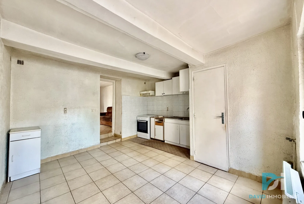 Maison de village lumineuse avec garage à Florensac - 86 m² 
