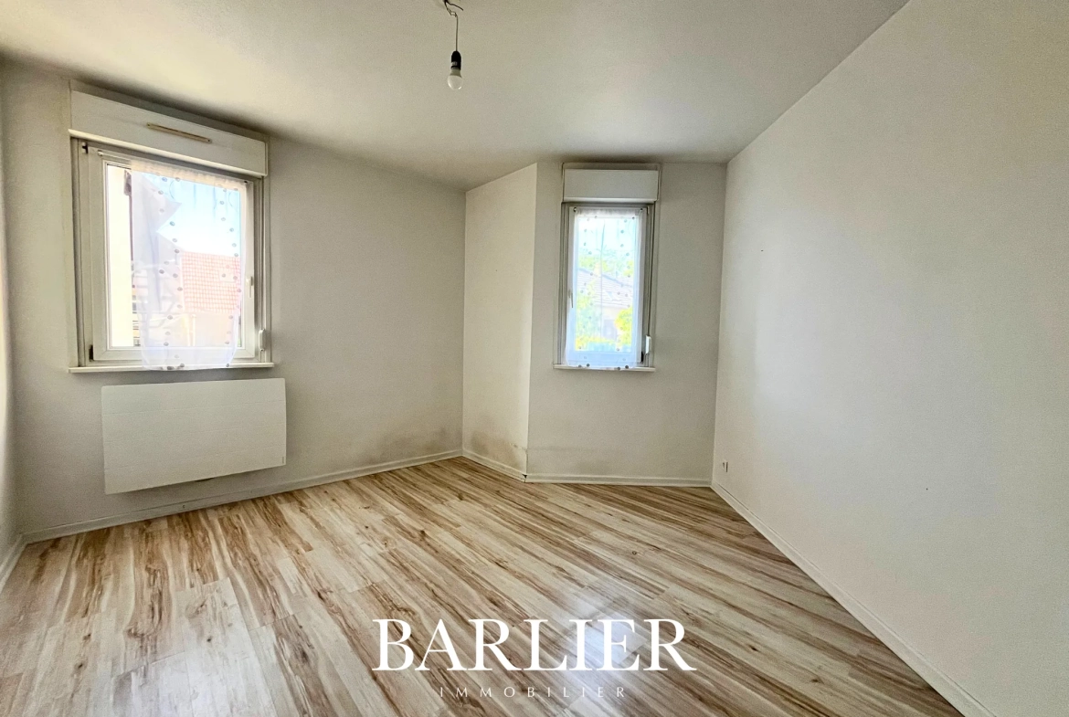 Appartement 3 pièces à Ostwald de 63,75 m² avec balcon et garage 