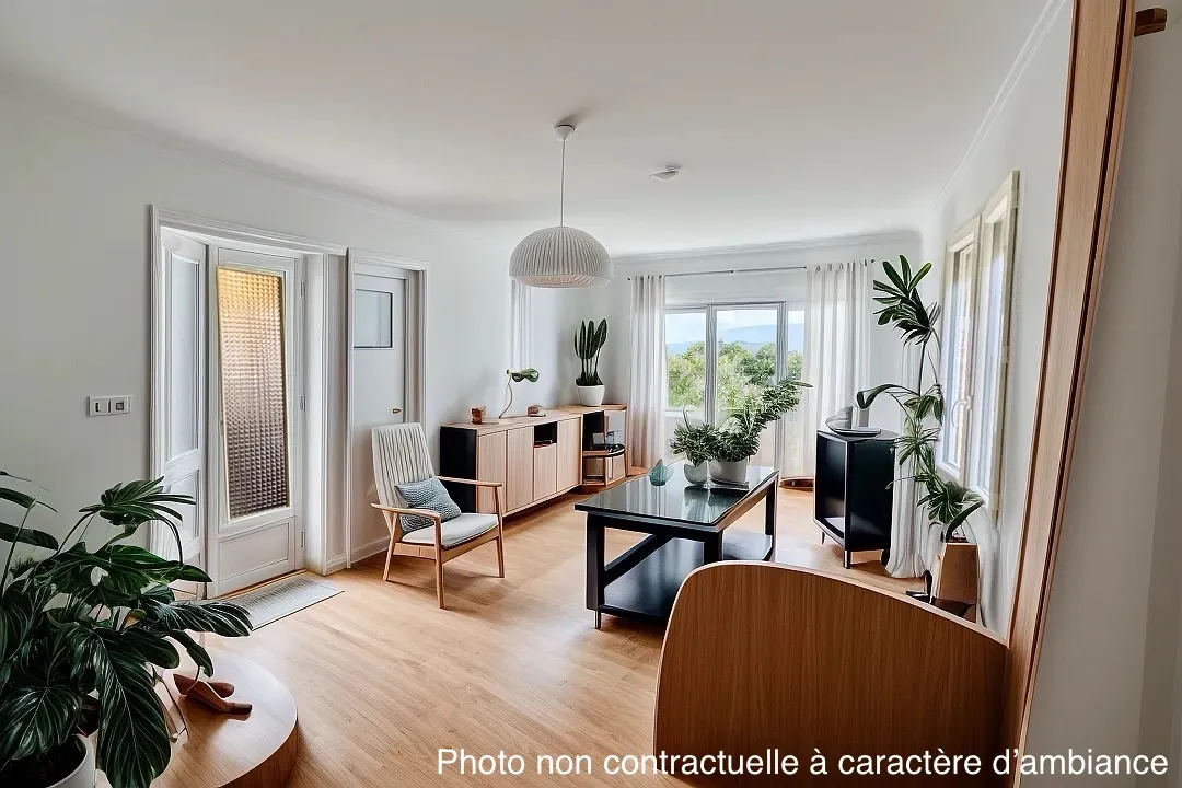 Maison à rénover avec joli terrain à Laudun l'Ardoise 