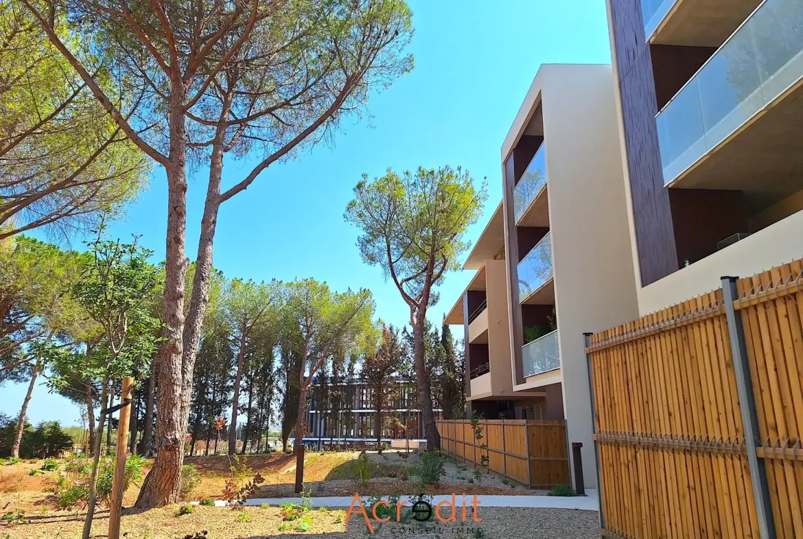 Appartement T3 moderne avec terrasse, parking à Boujan-sur-Libron 
