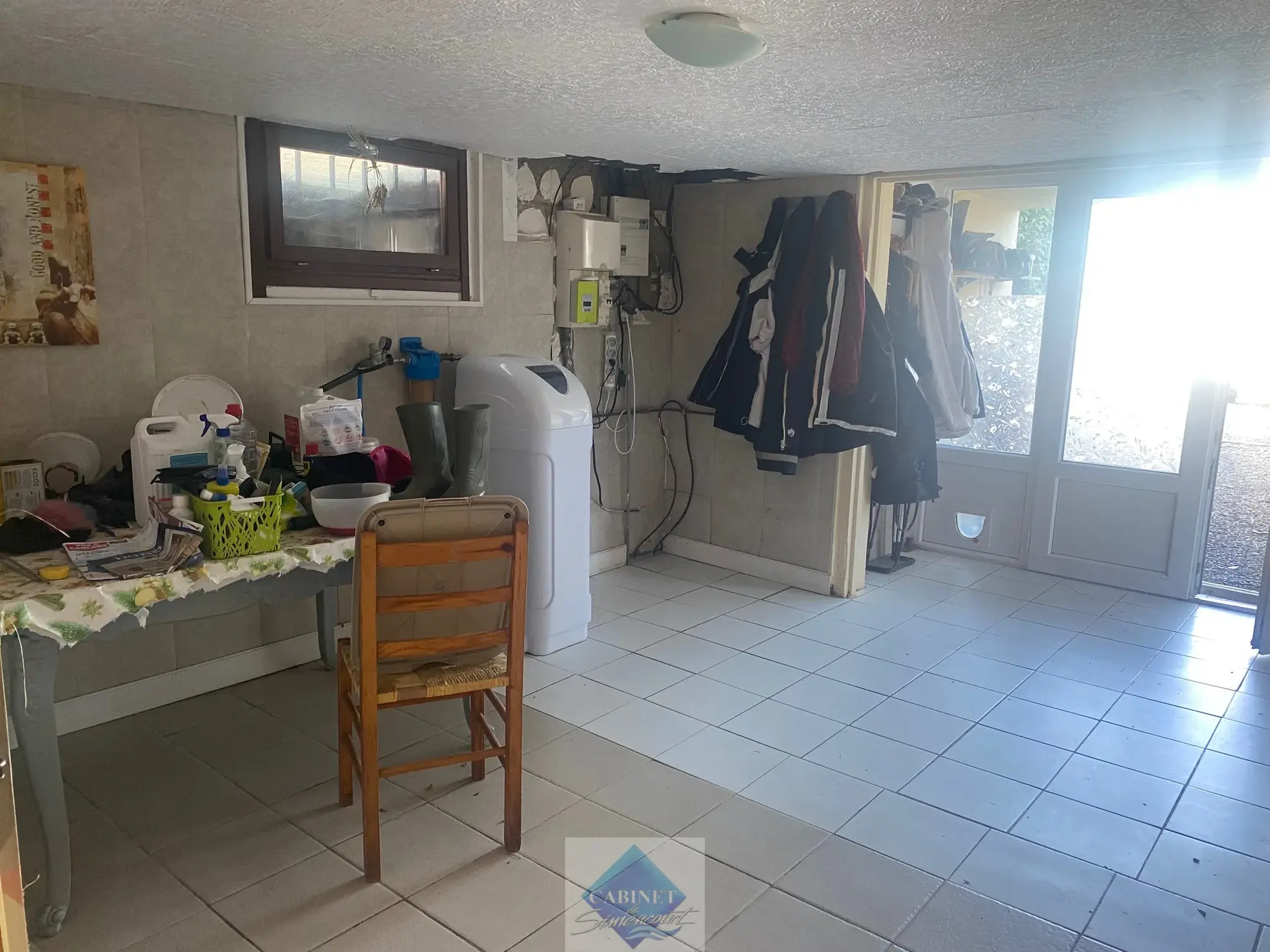 Maison à vendre avec jardin et sous-sol à Tocqueville sur Eu 