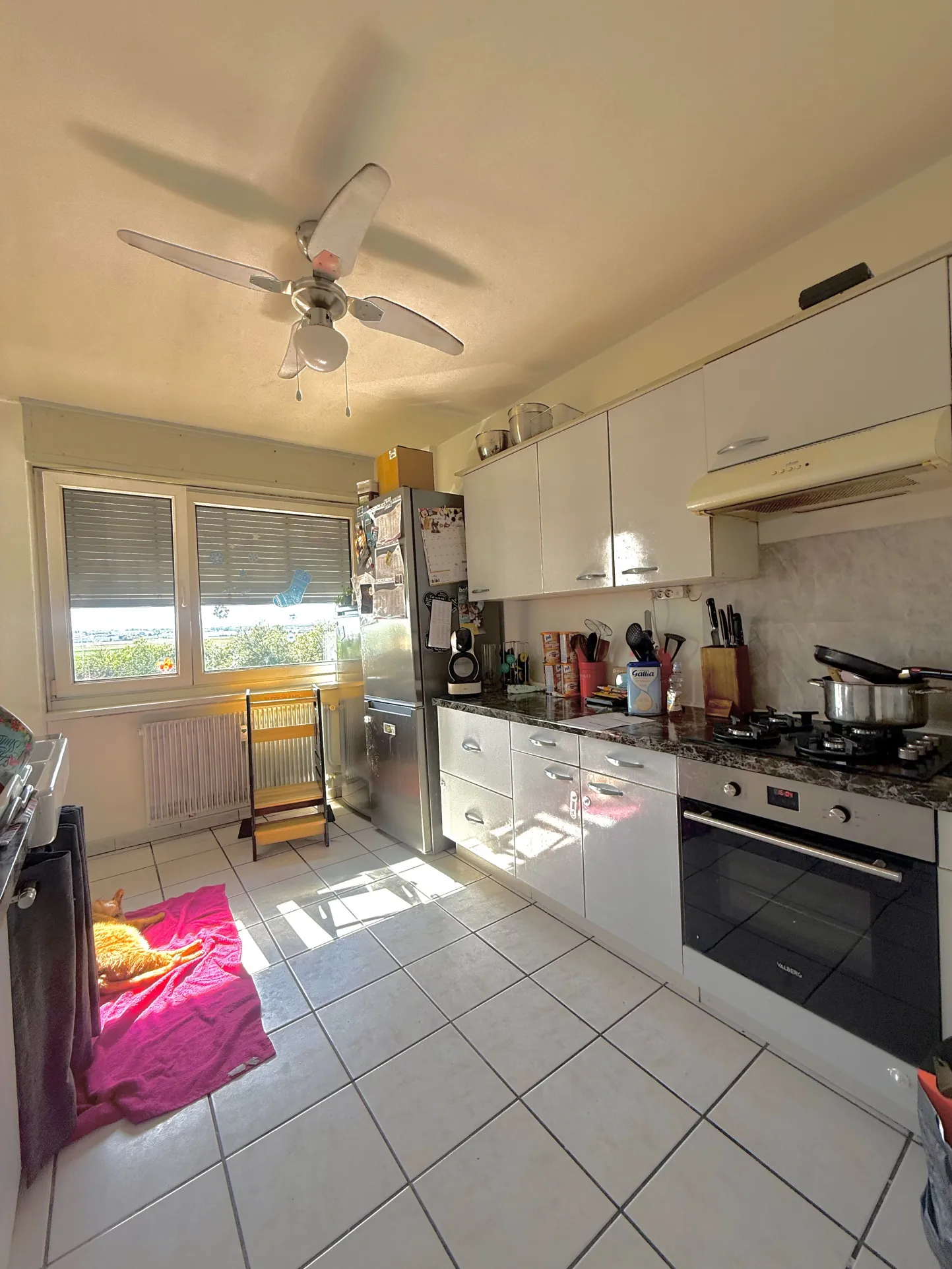 Appartement F3 avec cave et garage à Wittenheim - Dernier étage 
