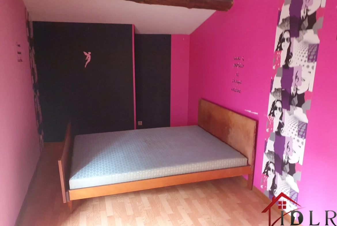 Maison de village à Saint-Dizier de 101 m² avec garage et locataire en place 