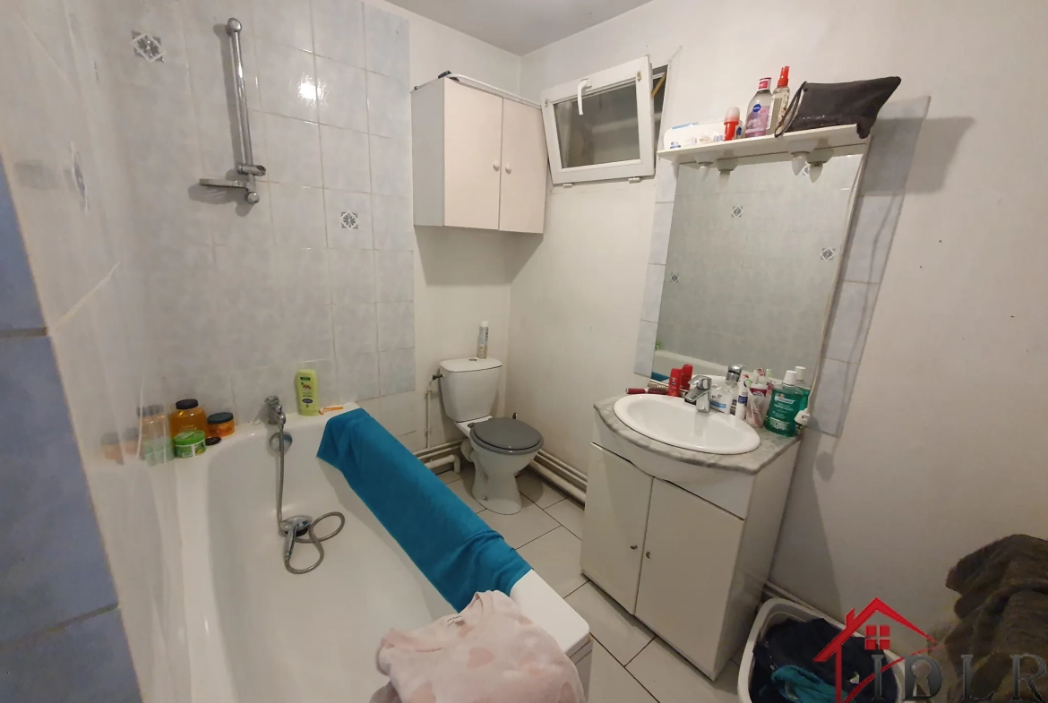 Maison de village à Saint-Dizier de 101 m² avec garage et locataire en place 