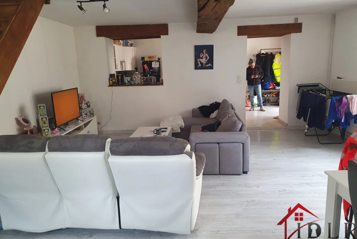 Maison de village à Saint-Dizier de 101 m² avec garage et locataire en place 
