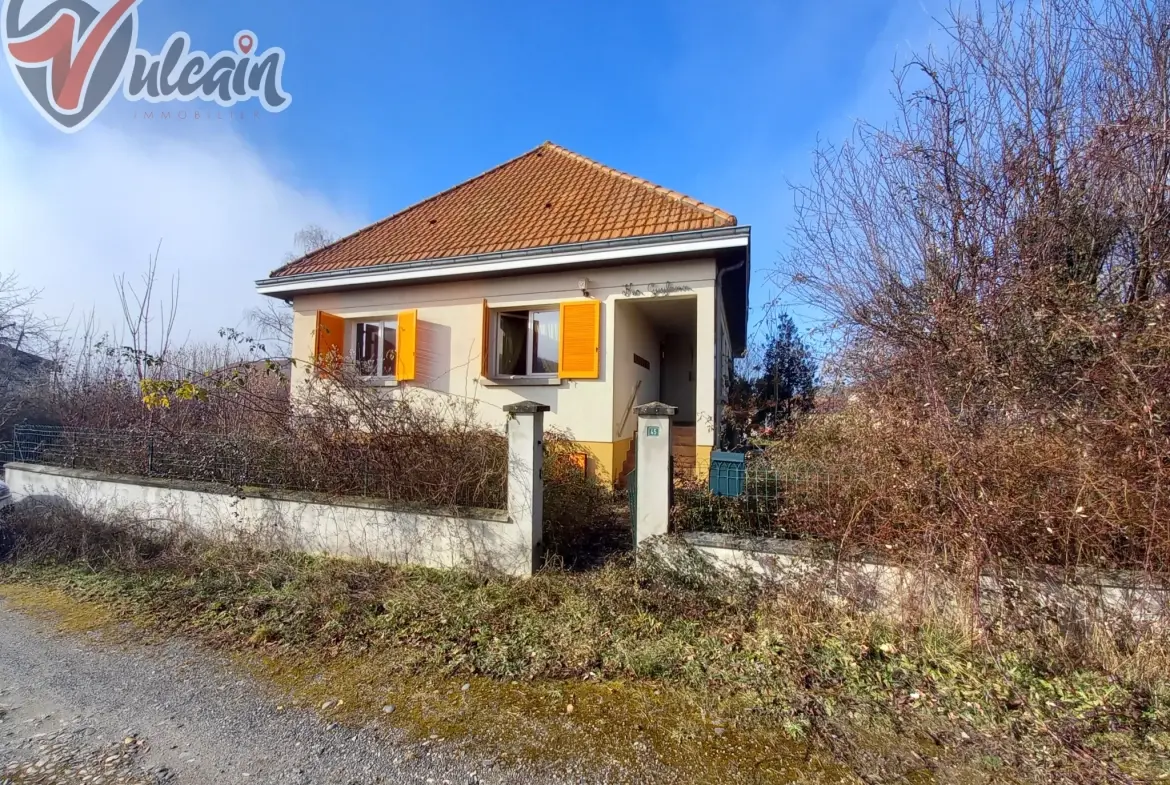 Maison à Vertaizon de 130 m² avec terrain de 887 m² à rénover 