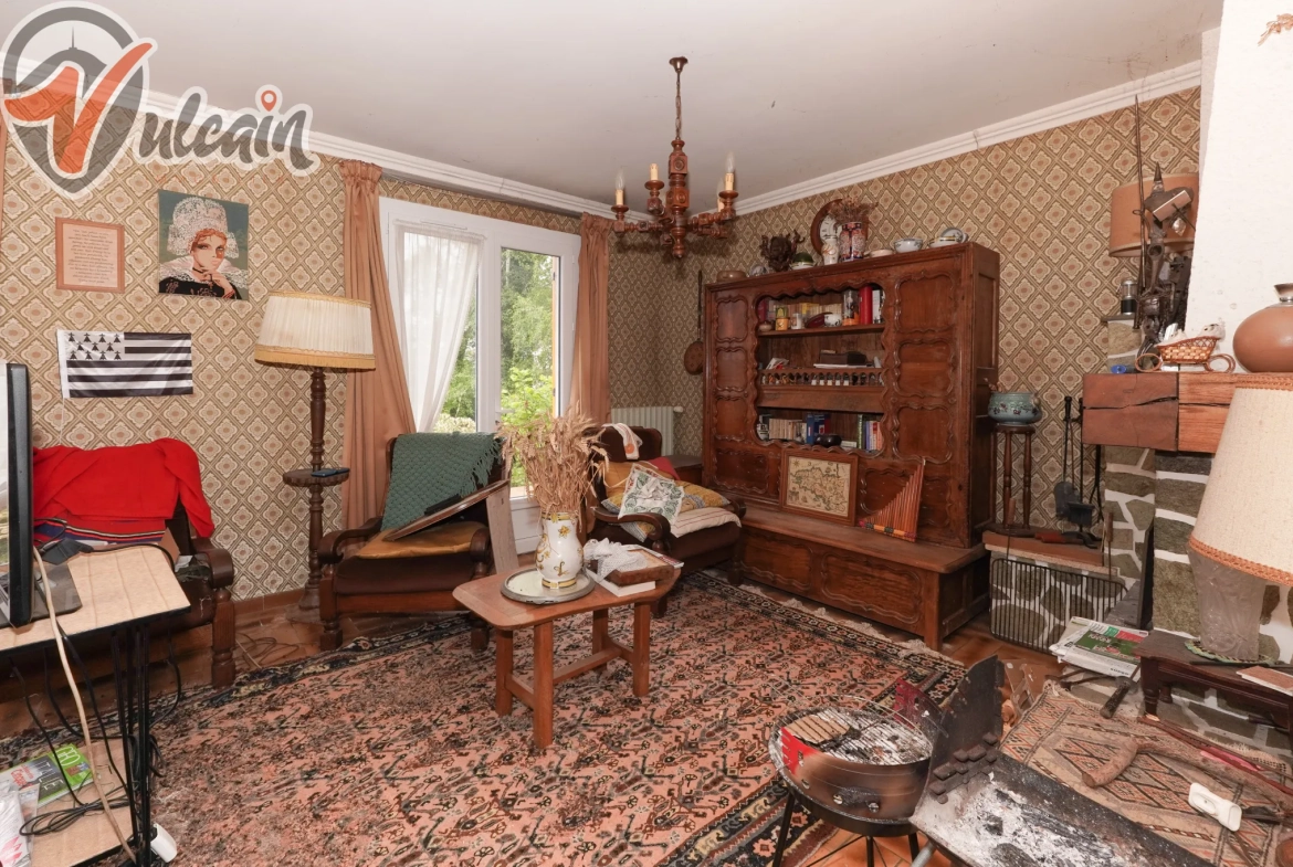 Maison à Vertaizon de 130 m² avec terrain de 887 m² à rénover 