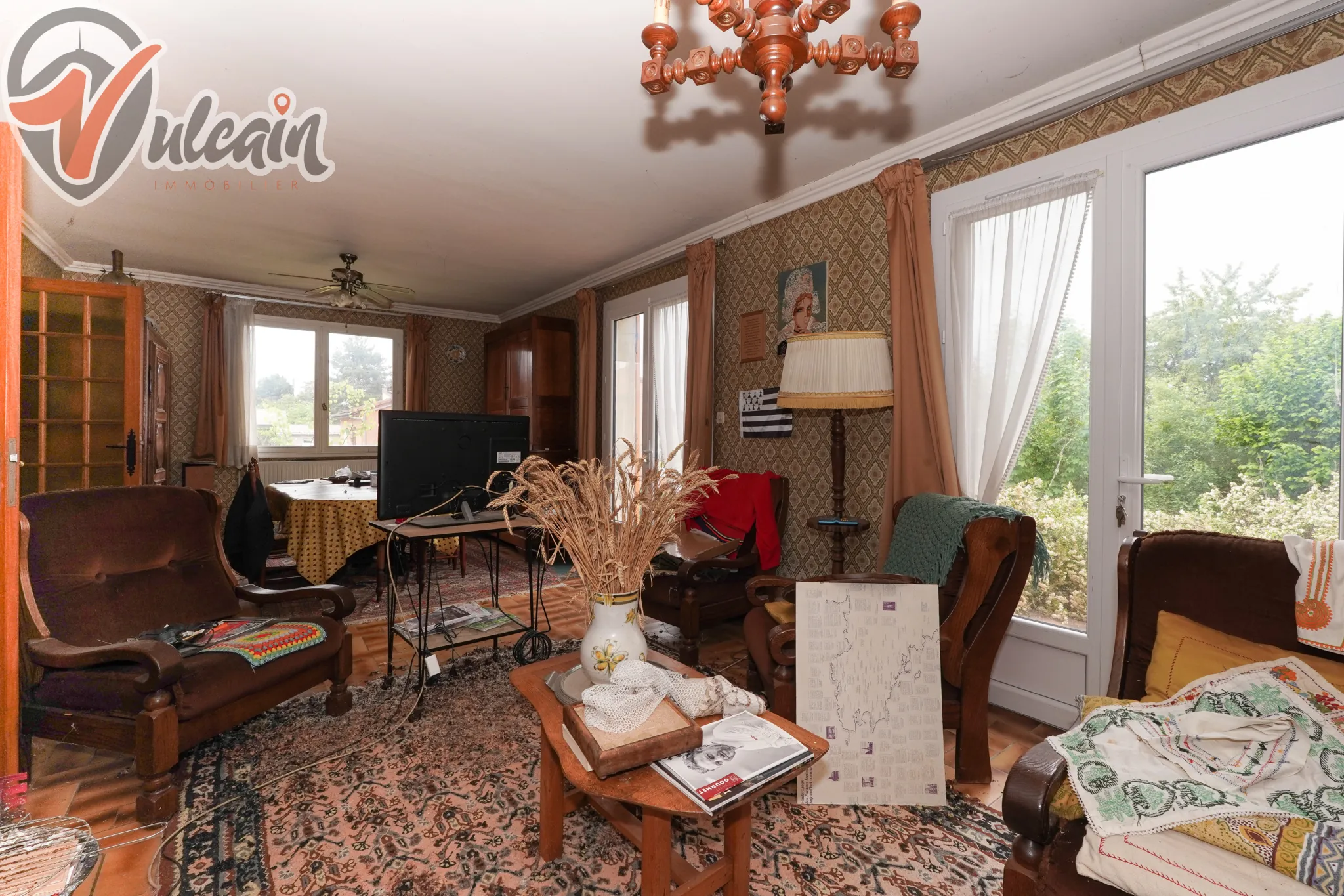 Maison à Vertaizon de 130 m² avec terrain de 887 m² à rénover 