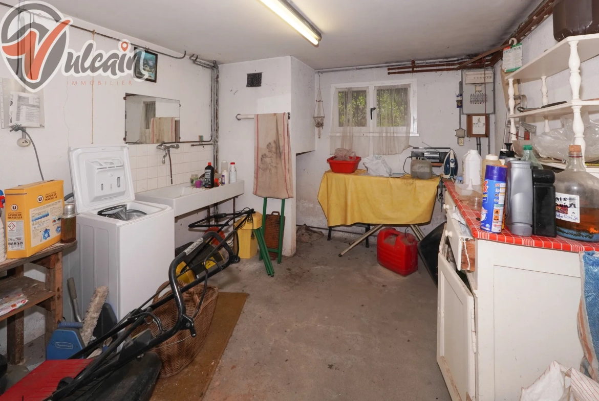 Maison à Vertaizon de 130 m² avec terrain de 887 m² à rénover 
