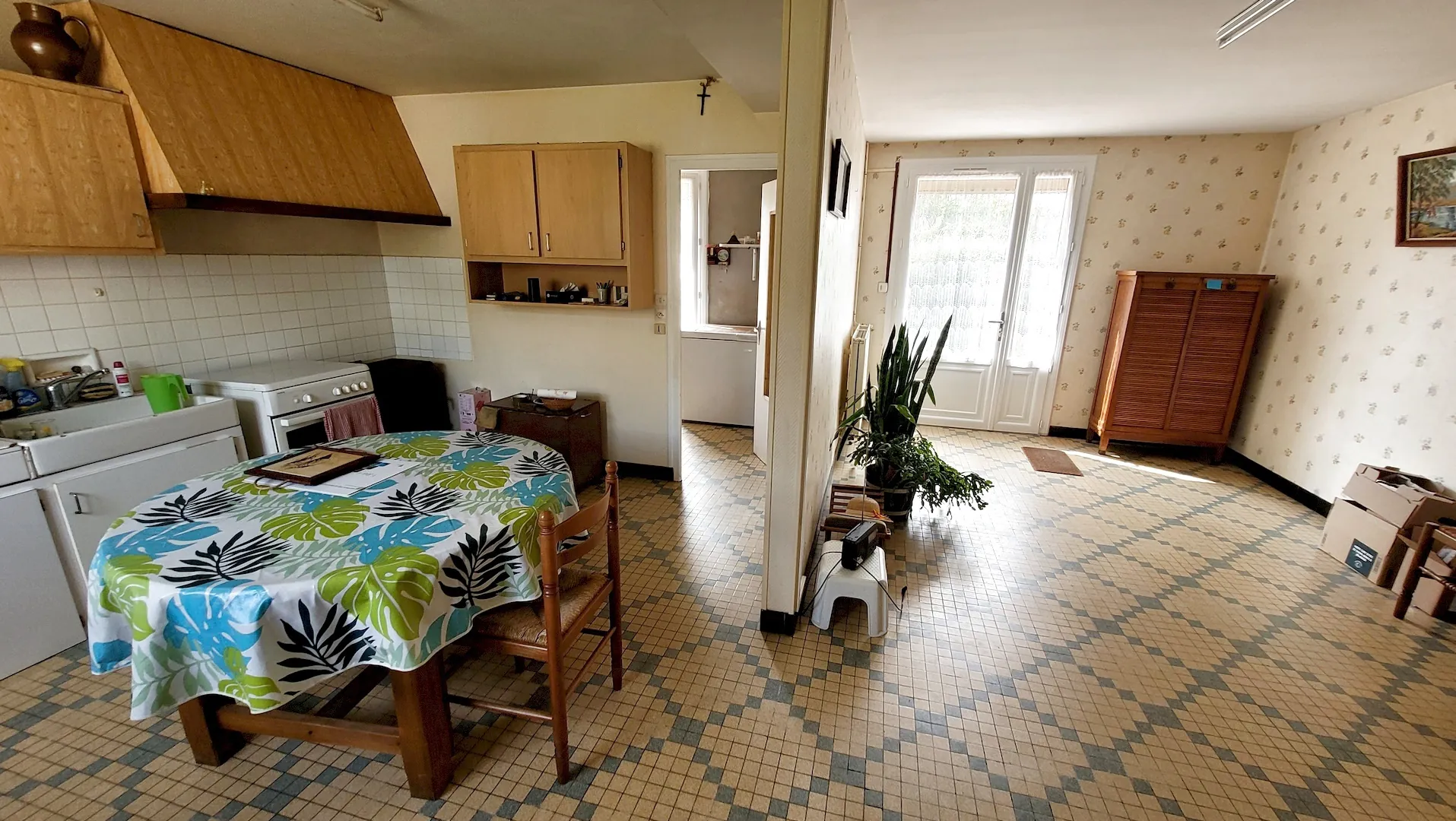 Maison de plain-pied avec 3 chambres à Vihiers, proximité campagne 