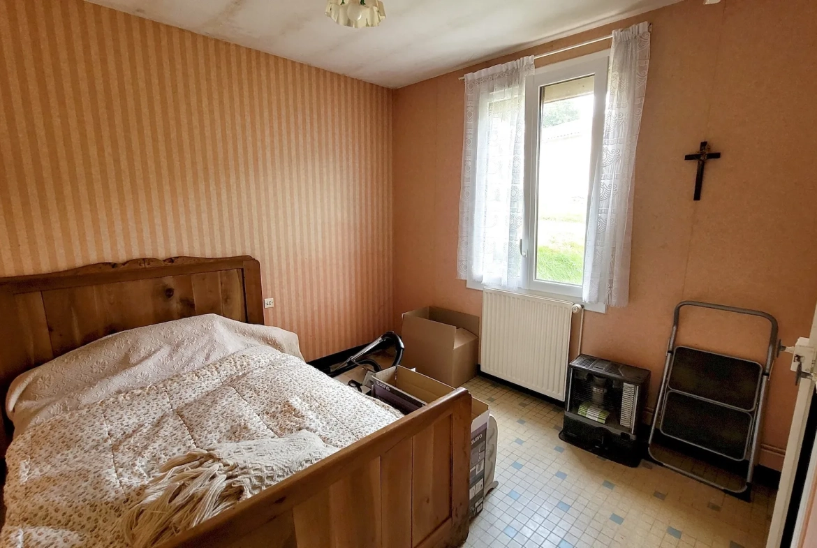 Maison de plain-pied avec 3 chambres à Vihiers, proximité campagne 