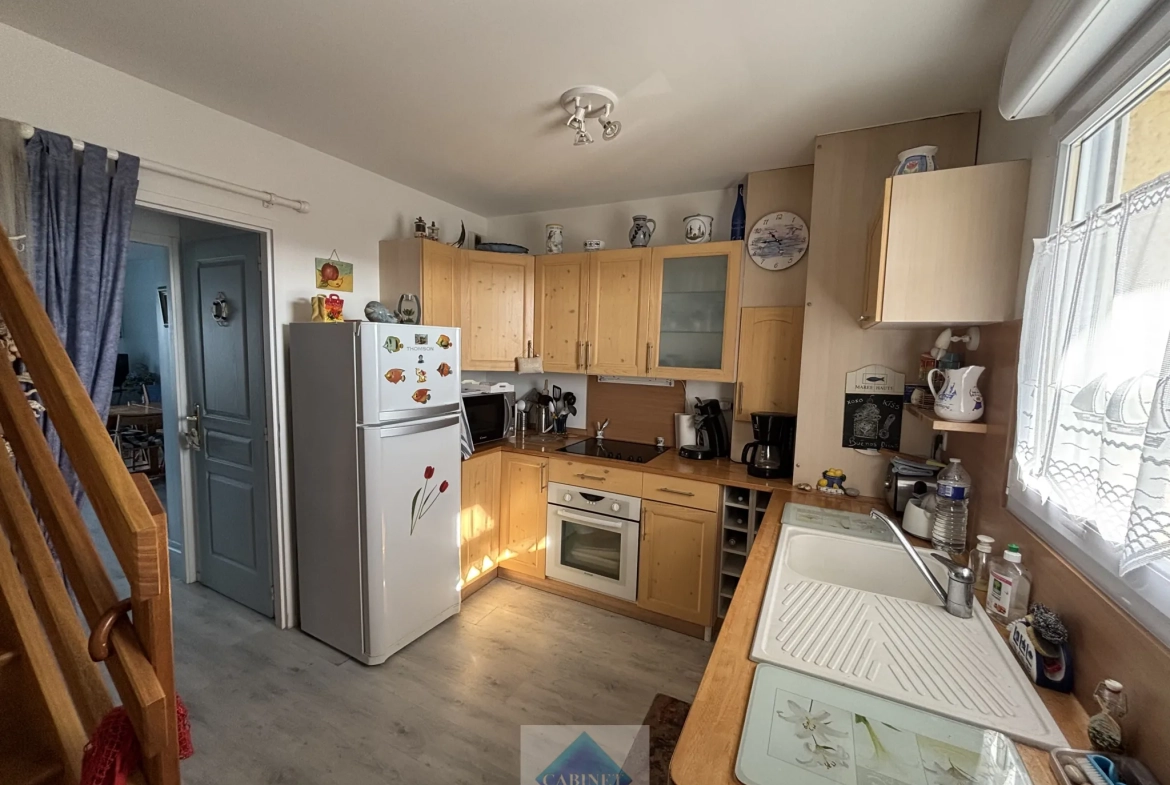Appartement duplex face mer à Cayeux-sur-Mer avec parking et cave 