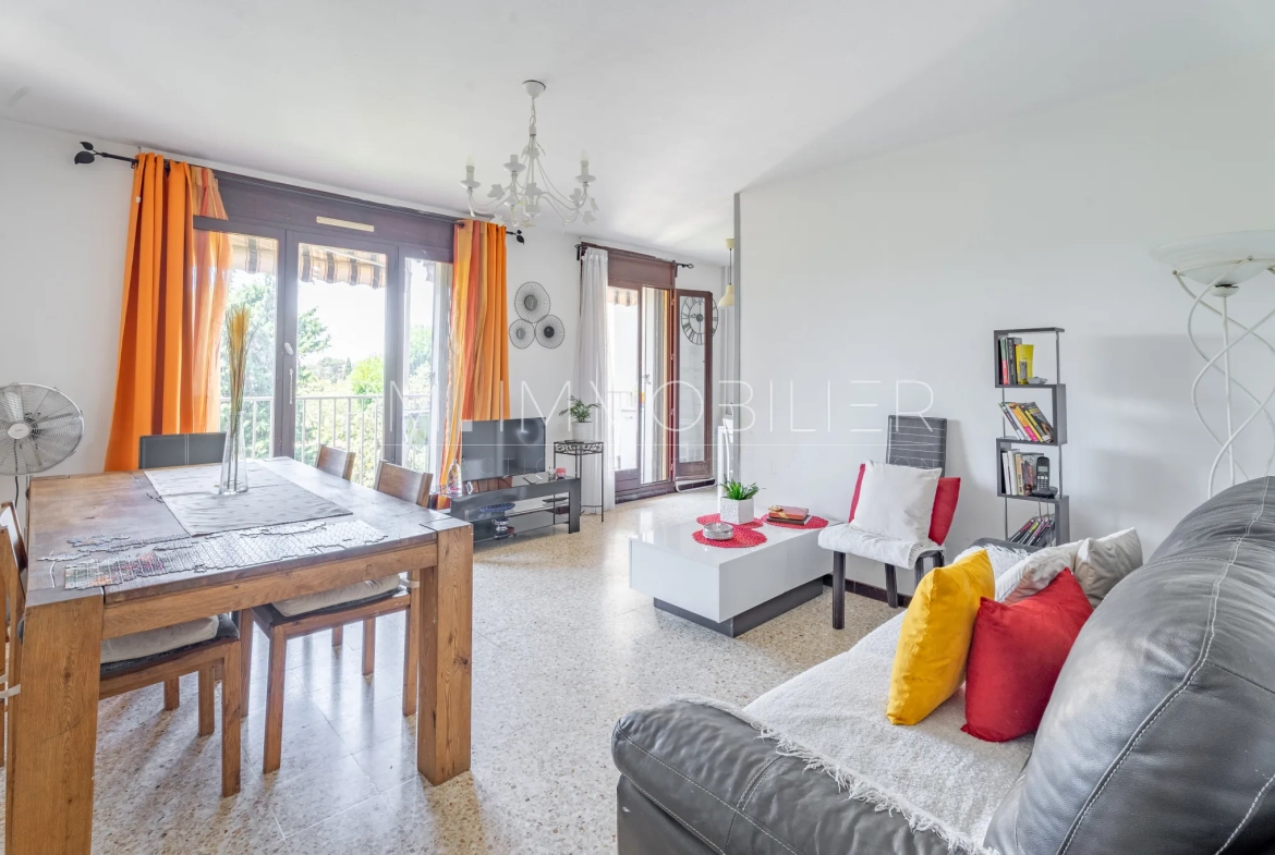 Appartement 3 pièces avec balcon et parking à Marseille - La Fourragère 