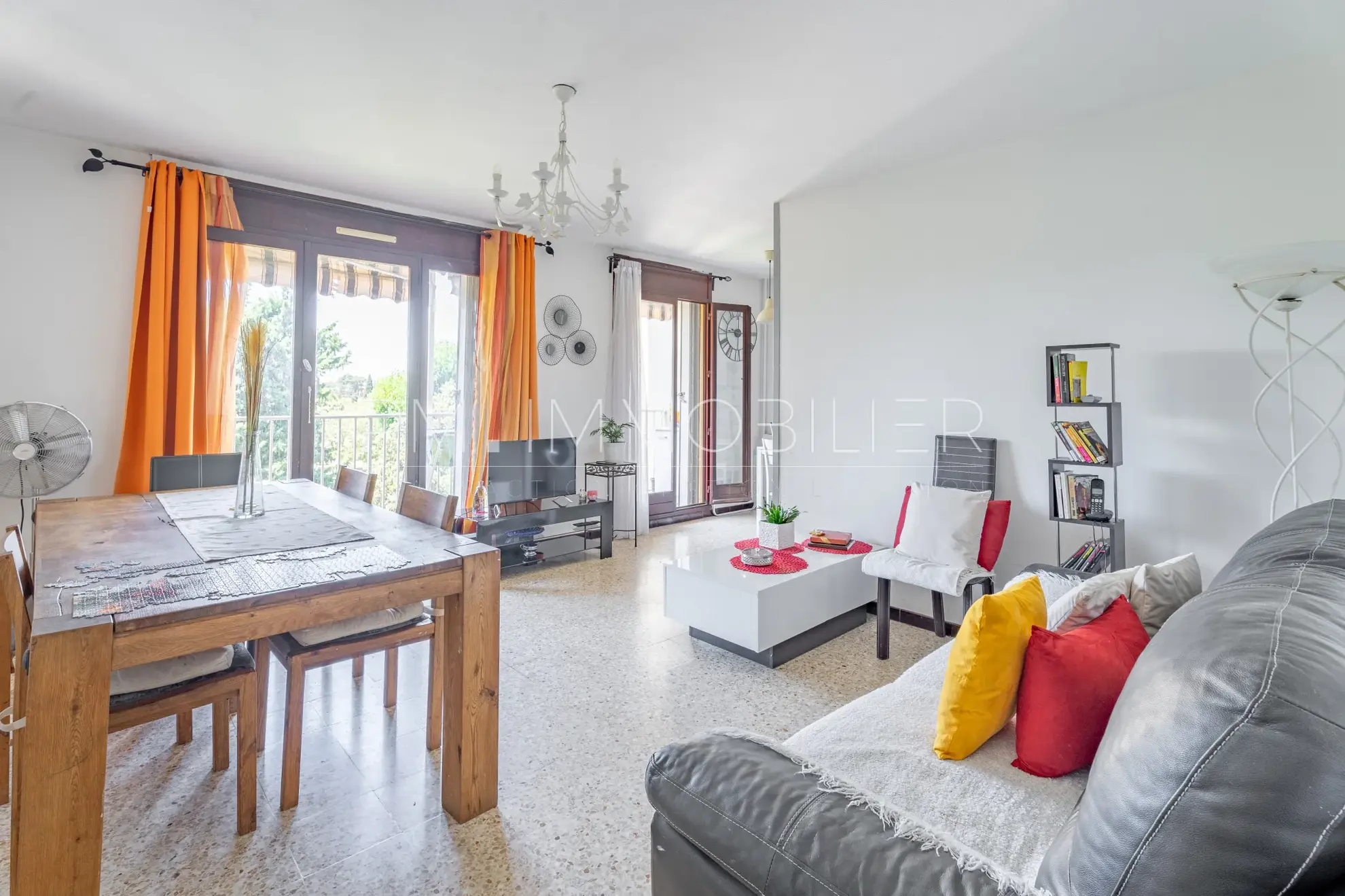 Appartement 3 pièces avec balcon et parking à Marseille - La Fourragère 