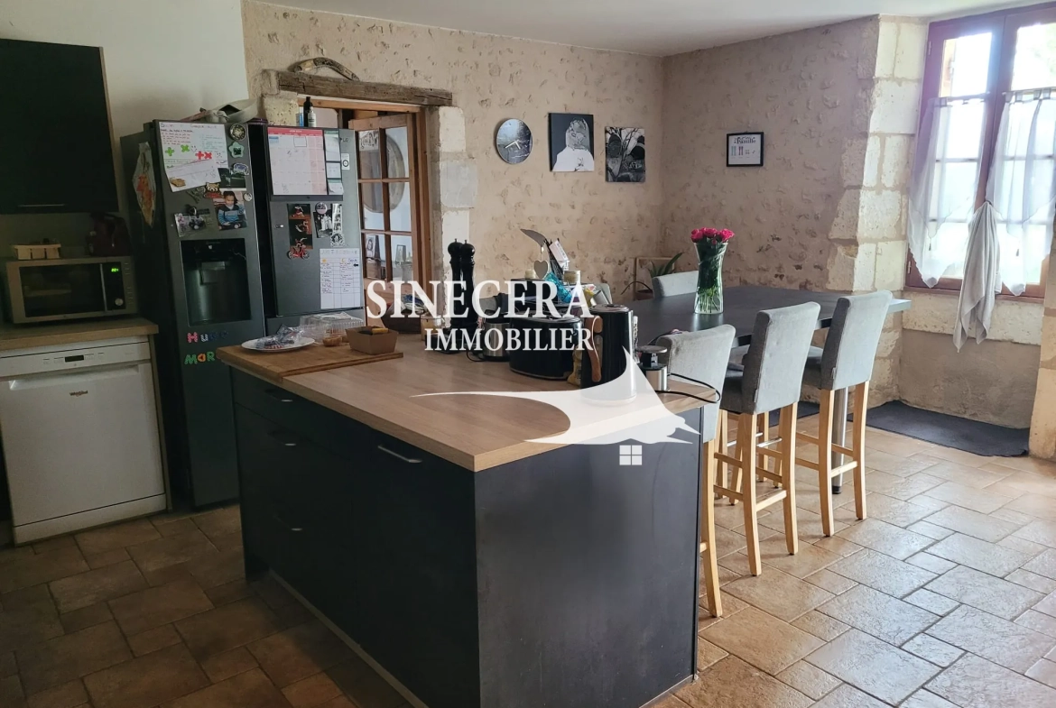 Charmante maison en pierre avec studio et grands espaces verts à Villetoureix 