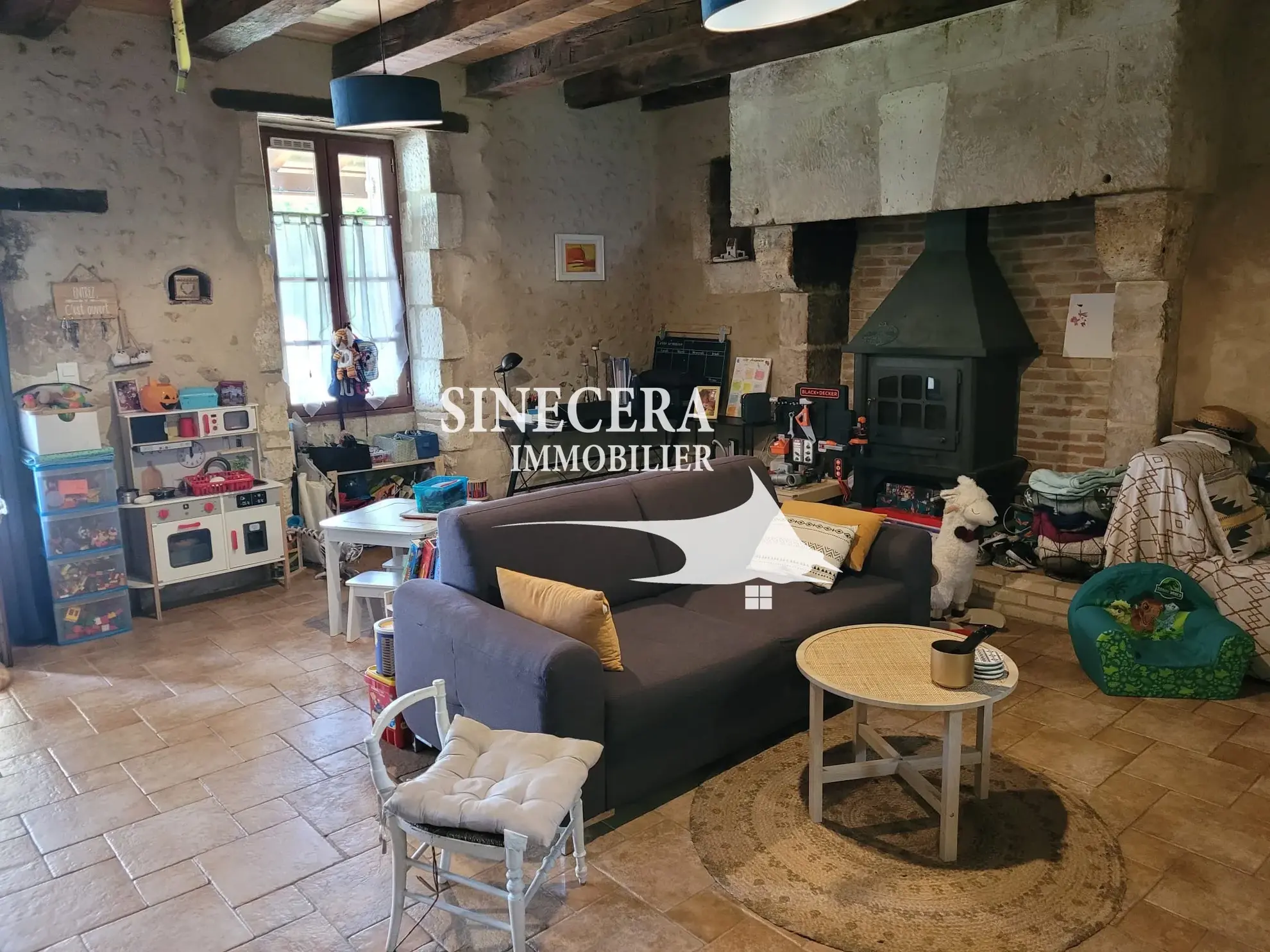 Charmante maison en pierre avec studio et grands espaces verts à Villetoureix 