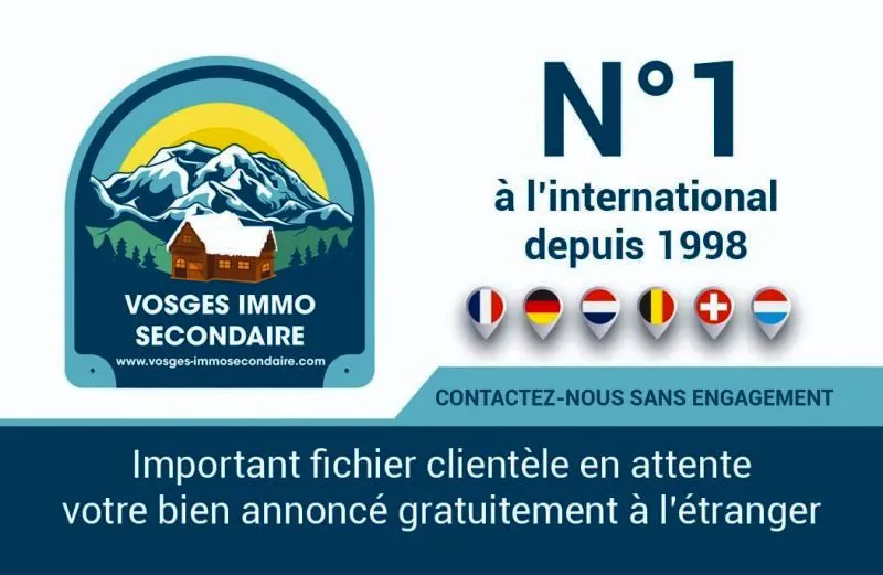 Bel appartement F3 récent à Gérardmer entre Xonrupt et le Saut des Cuvés 