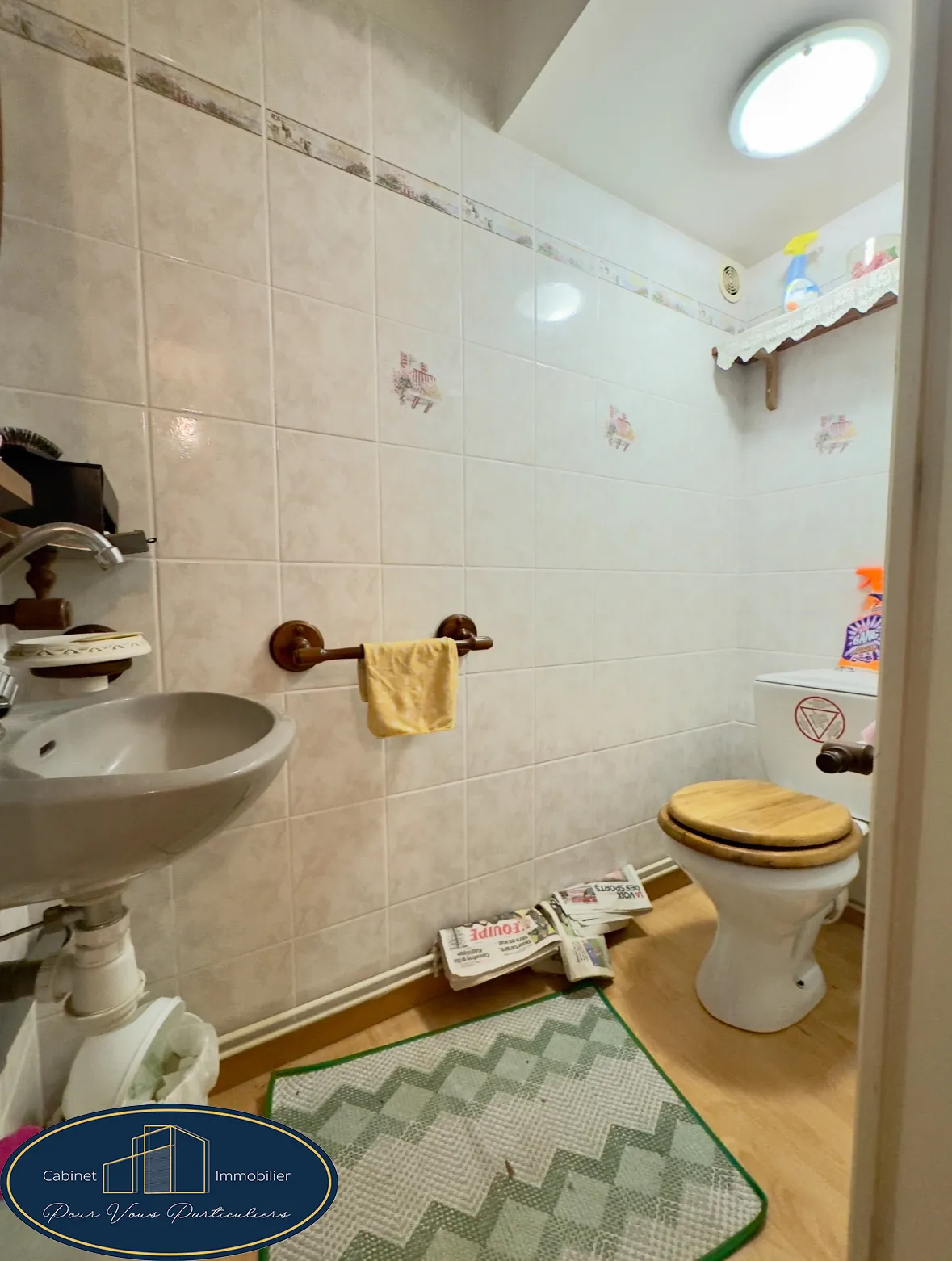 Maison mitoyenne de 73 m² à Haulchin proche A2, cour et cave 