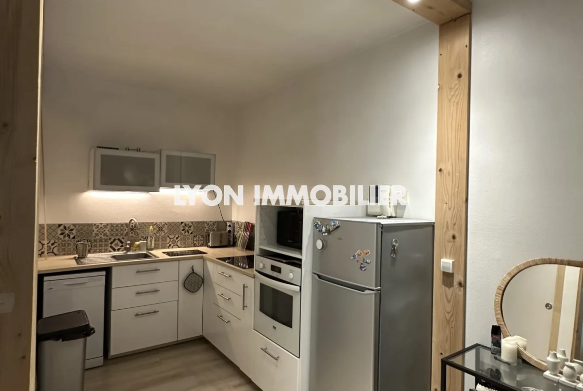 Appartement T3 à Lyon 7 proche Jean Macé, résidence moderne, idéal pour étudiant 