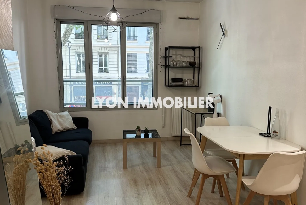 Appartement T3 à Lyon 7 proche Jean Macé, résidence moderne, idéal pour étudiant 